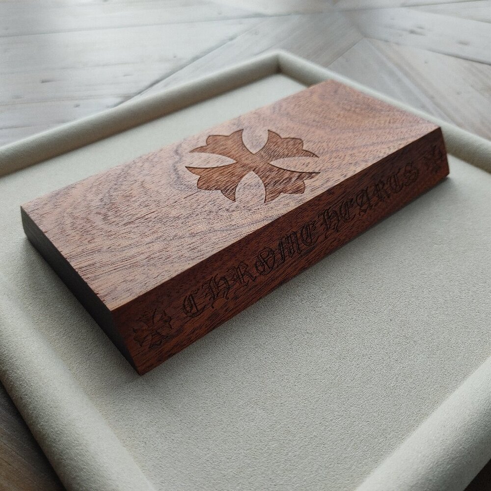 Chrome Hearts Wooden Jewerly display tray New